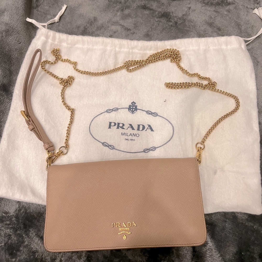 Prada Saffiano Leather Mini Bag